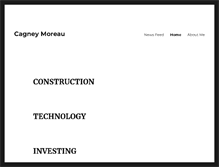 Tablet Screenshot of cagneymoreau.com